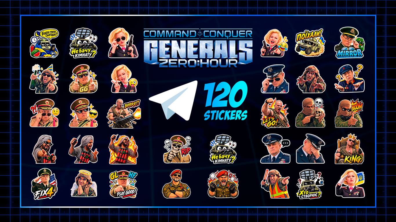 Stickers - Generals Zero Hour